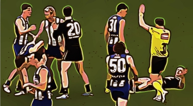 Jasper Pittard displayed some fake aggression for North Melbourne against Carlton. It was enough for him to earn a place on The Pinch Hitters Learned Liked and Disliked list for Round Eight of the 2020 AFL Season.