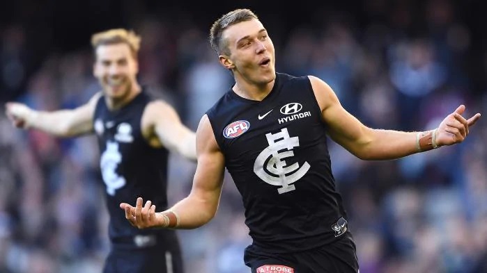 Patrick Cripps day out against the Lions was one of the Pinch Hitters Top Five Individual Performances of 2019.