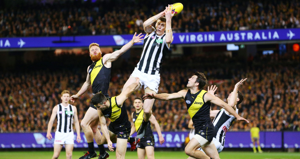 Mason Cox flies high in the Pinch Hitters Top Six Magpie Moments of the 2010's.